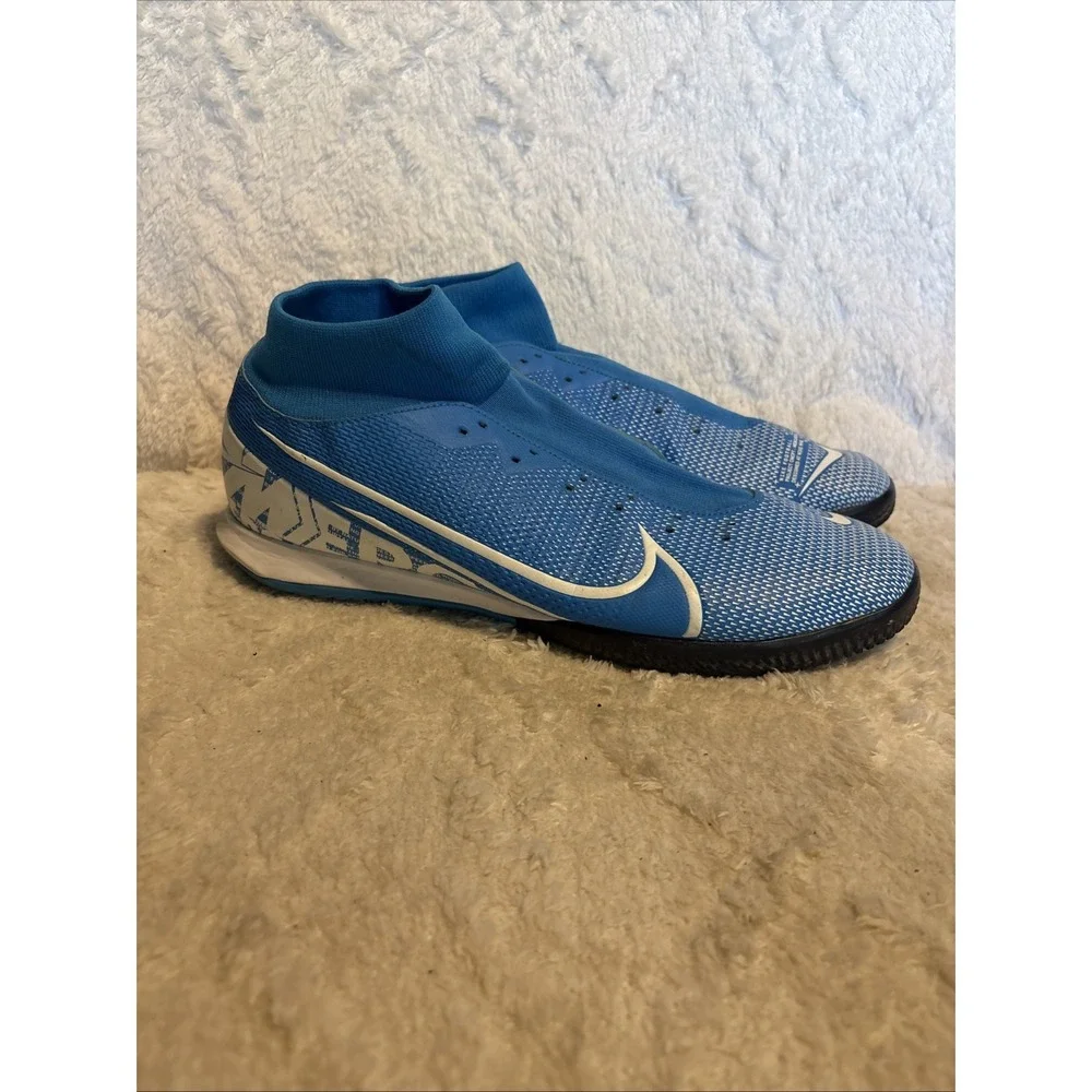 Nike Superfly 7 Academy AT7949-414 Blue Soccer Field Shoes Mens 12